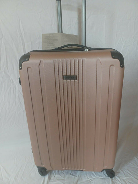 Kenneth Cole Reaction South Street Hard Spinner Luggage 28" Suitcase Rose Pink