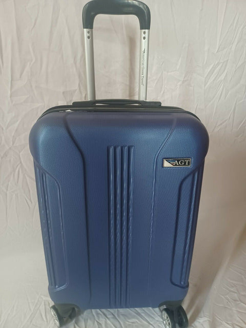 American Green Travel Denali S. Anti Theft Hardside Carry On Luggage 20" Blue