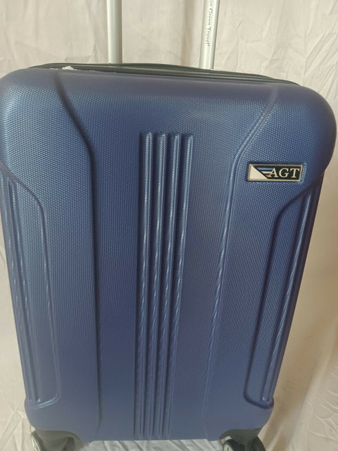 American Green Travel Denali S. Anti Theft Hardside Carry On Luggage 20" Blue
