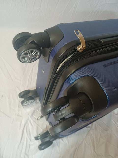 American Green Travel Denali S. Anti Theft Hardside Carry On Luggage 20" Blue