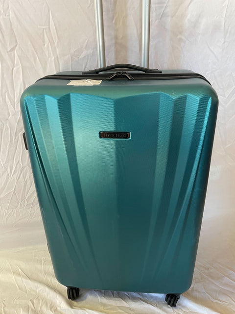 $380 Travel Select Courtland 30" Luggage Hard-Shell Check In Suitcase Green TSA