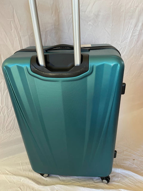 $380 Travel Select Courtland 30" Luggage Hard-Shell Check In Suitcase Green TSA