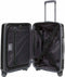 $500 Cavalet Ahus 28"hardside polyproylene large spinner checked luggage Black