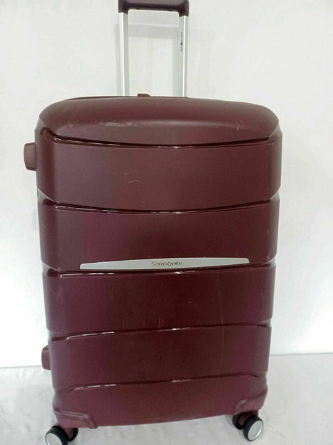 $440  Samsonite Outline Pro 25" Hard Medium Check In Spinner Luggage Red