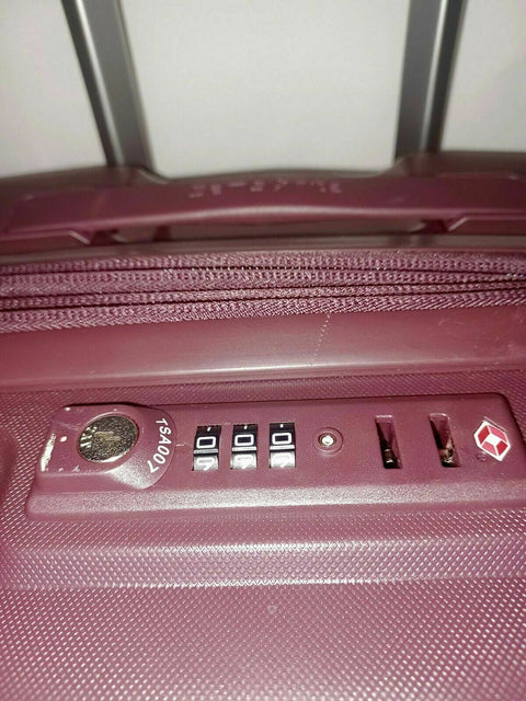 $440  Samsonite Outline Pro 25" Hard Medium Check In Spinner Luggage Red