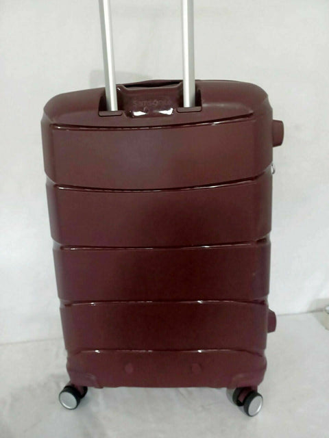 $440  Samsonite Outline Pro 25" Hard Medium Check In Spinner Luggage Red