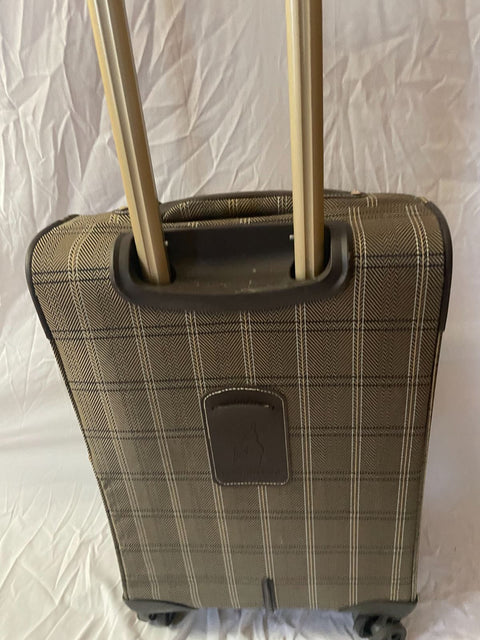 $320 London Fog Brentwood II 20" Expandable Spinner Luggage Suitcase Carry On