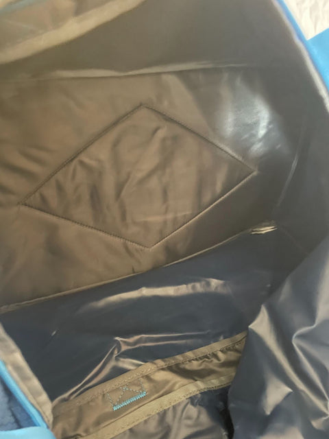 New Fila Drone Duffel Bag Sports Gym Carry On Bag Blue 19"