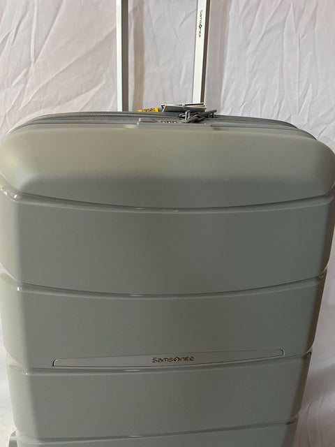 $480 Samsonite Outline Pro 25" Hard Medium Check In Spinner Luggage Gray