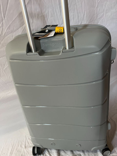 $480 Samsonite Outline Pro 25" Hard Medium Check In Spinner Luggage Gray