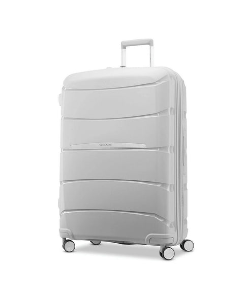 $540 Samsonite Outline Pro 28" Hard Large Check In Spinner Luggage Gray