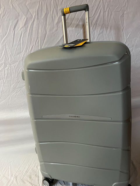 $540 Samsonite Outline Pro 28" Hard Large Check In Spinner Luggage Gray