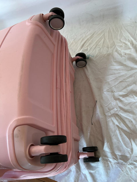 $440  Samsonite Outline Pro 25" Hard Medium Check In Spinner Luggage Pink