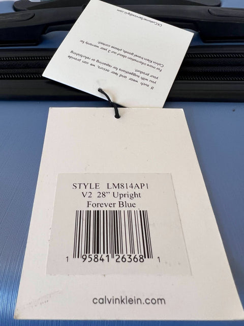 $550 New Calvin Klein All Purpose 28" Upright Luggage Suitcase Large
