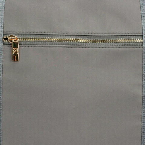 New BADGLEY MISCHKA NYLON TRAVEL TOTE WEEKENDER BAG - LIGHTWEIGHT BAG GRAY