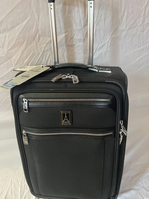 $680 Travelpro Luggage Platinum Elite 22" Expandable Carry-on Two Wheel Suiter