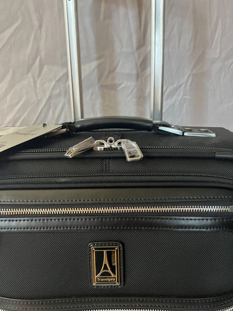 $680 Travelpro Luggage Platinum Elite 22" Expandable Carry-on Two Wheel Suiter