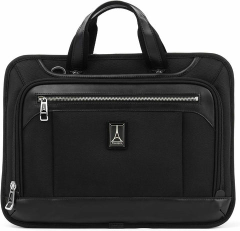 New Travelpro Platinum Elite-16-Inch Expandable Business Briefcase Shadow Black