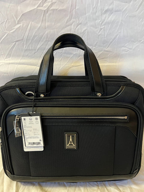 New Travelpro Platinum Elite-16-Inch Expandable Business Briefcase Shadow Black
