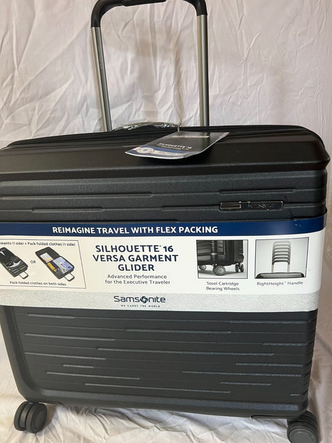 $680 Samsonite Silhouette 16 Hard-side Spinner Garment Bag Glider TSA Lock
