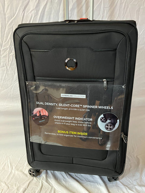 $480 Delsey Paris Hyperglide 29" Expandable Spinner Upright Luggage Suitcase