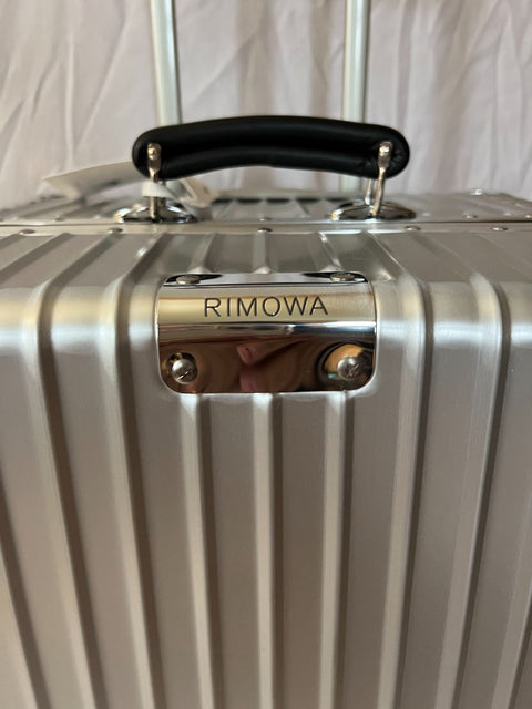 New Rimowa Classic Trunk Check in 30" Luggage Aluminum Silver Suitcase TSA Lock
