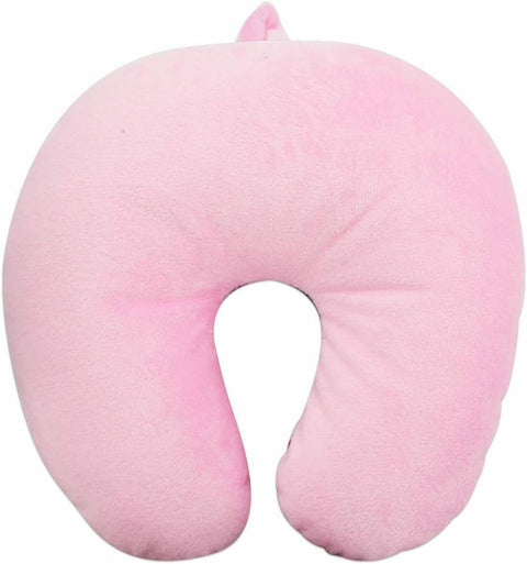 Pink Fizz Girls Extra Soft Stylish Micro Beads Neck Pillow, Micro Beads Support