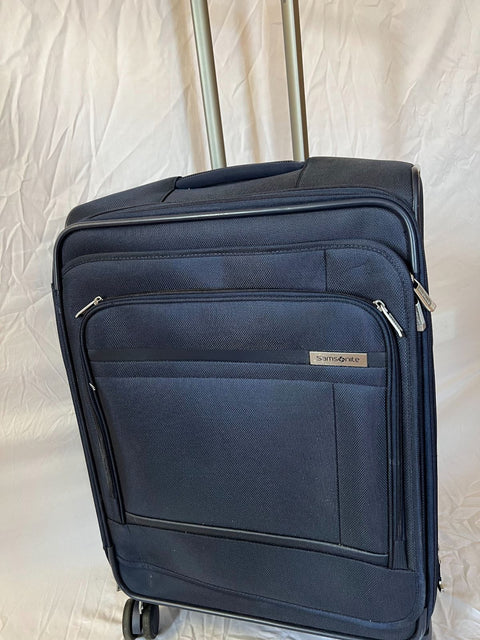 $580 Samsonite Insignis 16 25" Expandable Spinner Suitcase Luggage Navy