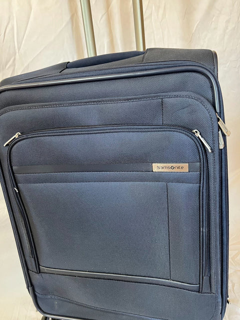 $580 Samsonite Insignis 16 25" Expandable Spinner Suitcase Luggage Navy