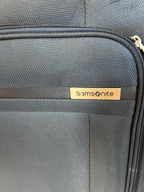 $580 Samsonite Insignis 16 25" Expandable Spinner Suitcase Luggage Navy