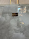 New BEBE Women's Lilah Suitcase Spinner Wheels Silver Marble Luggage 29"