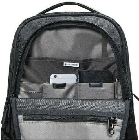 New Victorinox Swiss Army VX Avenue Compact Business Backpack Black