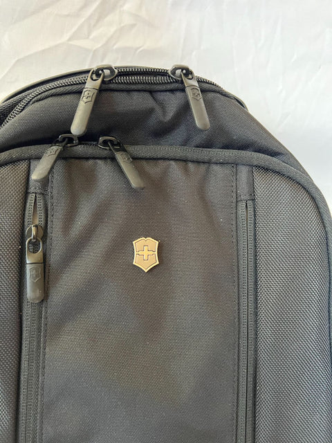 New Victorinox Swiss Army VX Avenue Compact Business Backpack Black