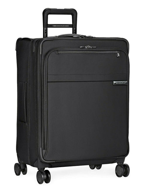 New Briggs & Riley Baseline Medium Expandable Spinner Luggage Suitcase 25"