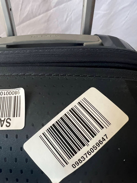 $560 New DELSEY Paris Clavel Hard Expandable Luggage Spinner Wheels Blue 29"
