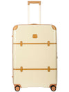 New Brics Bellagio 2.0 Spinner Trunk 32" Large Suitcase Hardside Luggage Cream