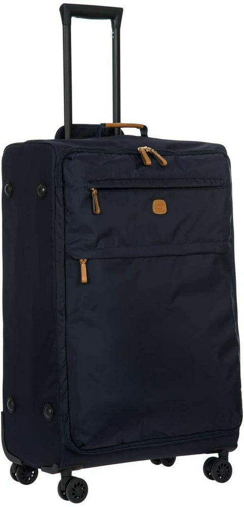 New Brics X Travel 2.0 30” Spinner Suitcase Lightweight Soft Blue Luggage