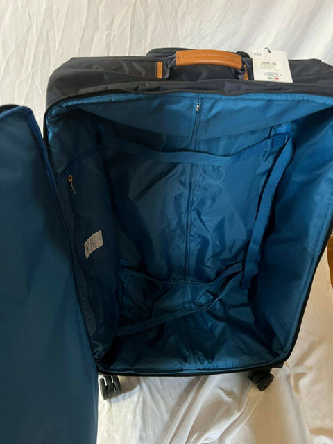 New Brics X Travel 2.0 30” Spinner Suitcase Lightweight Soft Blue Luggage