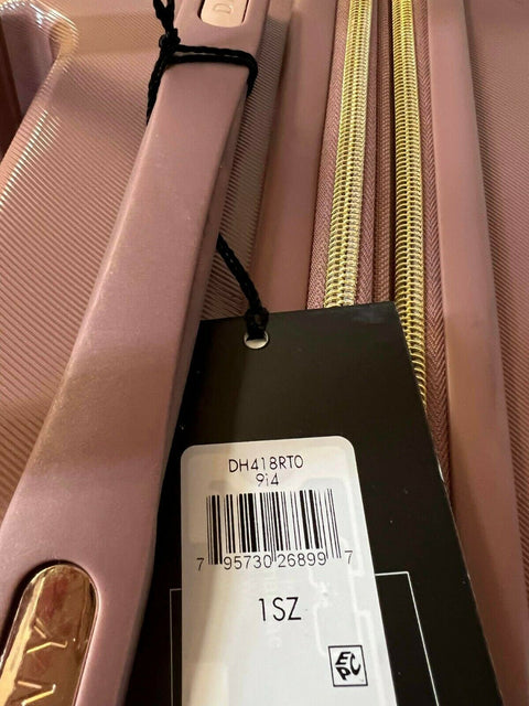 DKNY Rapture 25" Hard Spinner Suitcase Luggage Medium Check In Rose