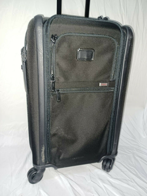 $925 Tumi Alpha 3 Continental Expandable Spinner Carry On Luggage Black