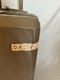 $495 DKNY Rapture 21" HardCase Spinner Suitcase Luggage Carry On Gray