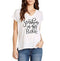 William Last Women White Sunshine In My Pocket Graphic T-shirt Top XL