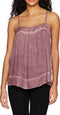 William Rast Women Brown Spaghetti Strap Tank Blouse Top X-Small