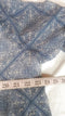 Style&Co. Women Scoop-Neck Diamond Flower Print Bell Sleeves Blue Blouse Plus 1X - evorr.com