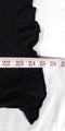 Style&Co. Women's Lace-Up Sheer Neck Lace Bell Sleeves Black Blouse Top Plus 1X - evorr.com