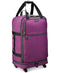 $160 Biaggi ZipSak 27" Microfold Spinner Suitcase Purple - evorr.com