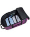 $160 Biaggi ZipSak 27" Microfold Spinner Suitcase Purple - evorr.com