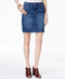Tommy Hilfiger Women's Stretch Blue Medium Wash Pencil Denim Skirt 14 - evorr.com