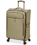 London Fog Oxford Hyperlite 25" Expandable Spinner Suitcase Luggage - evorr.com