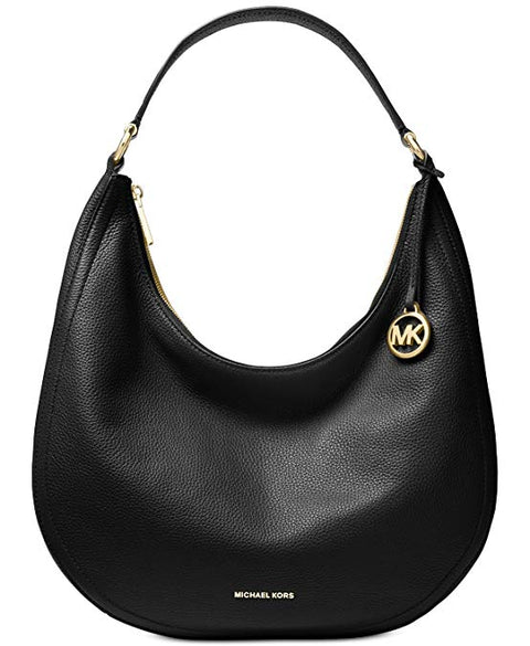 Michael Kors Lydia Large Leather Hobo Shoulder Bag